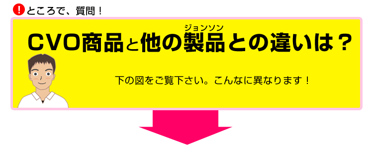 CVOの違いは