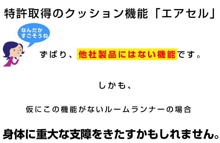 特許取得のクッション機能