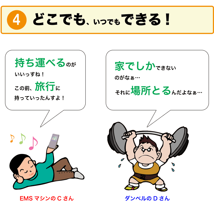 どこでもできる！