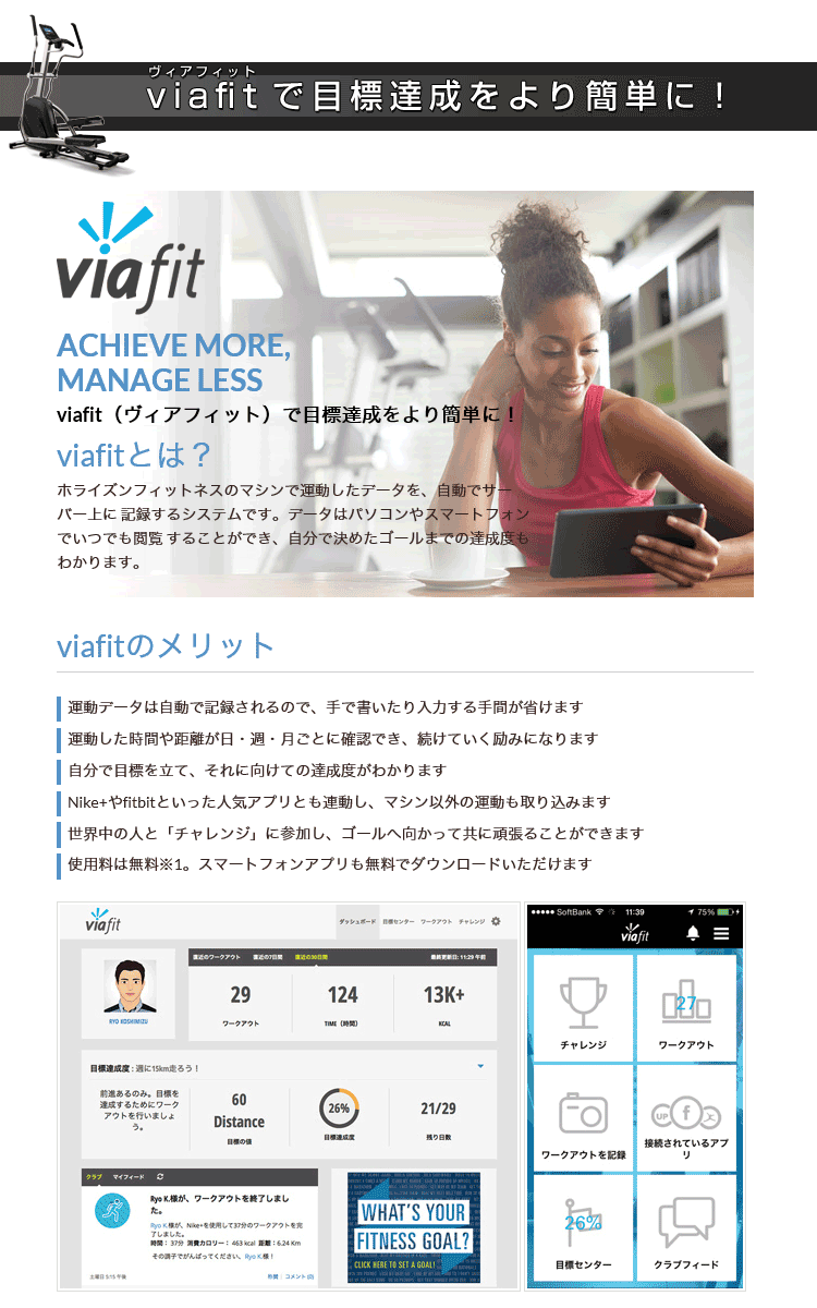 viafit機能