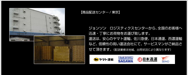 商品配送センター、東京