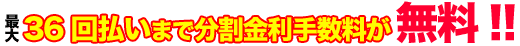 振動マシーンが分割金利無料！！