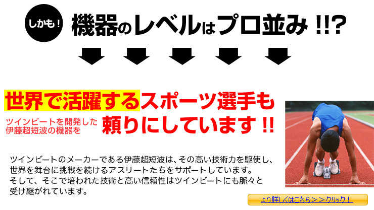 ツインビートは世界レベル